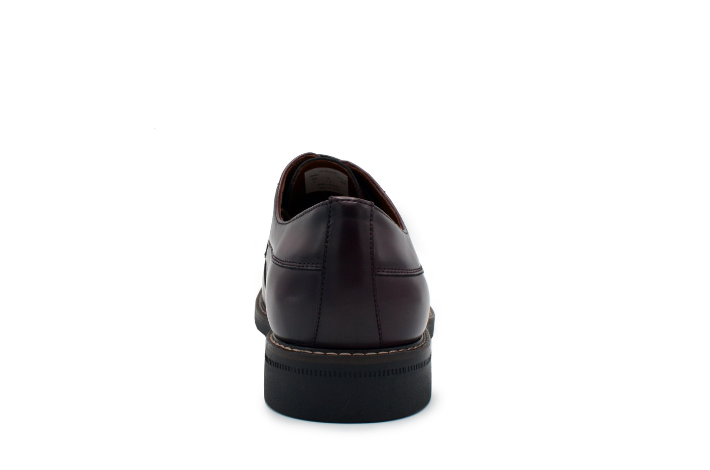 Monaco Plain Toe Dress Shoes - Maroon