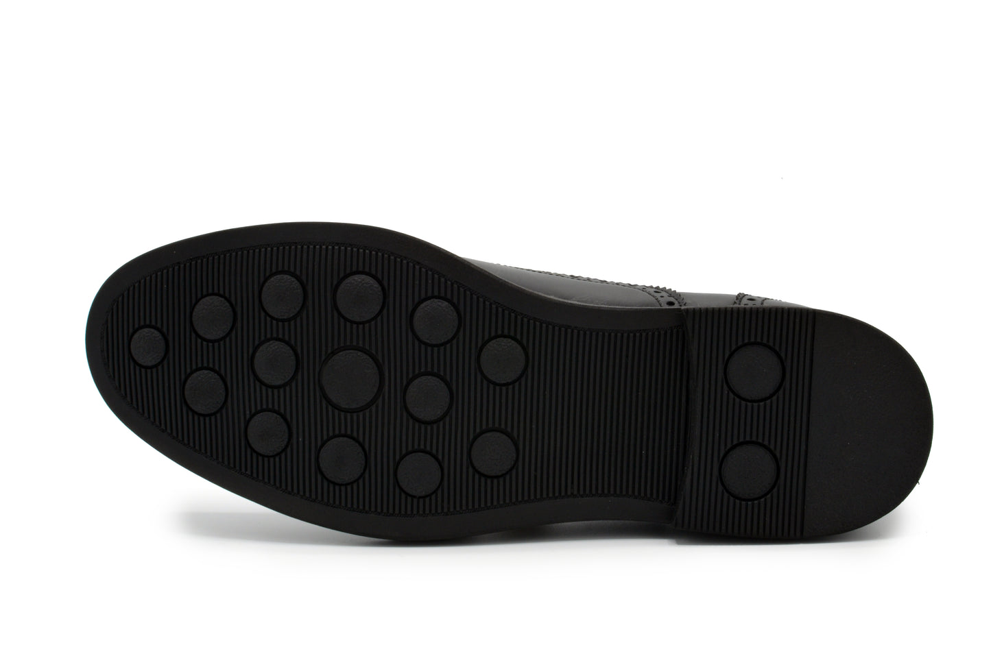Monaco Cap Toe Dress Shoes - Black