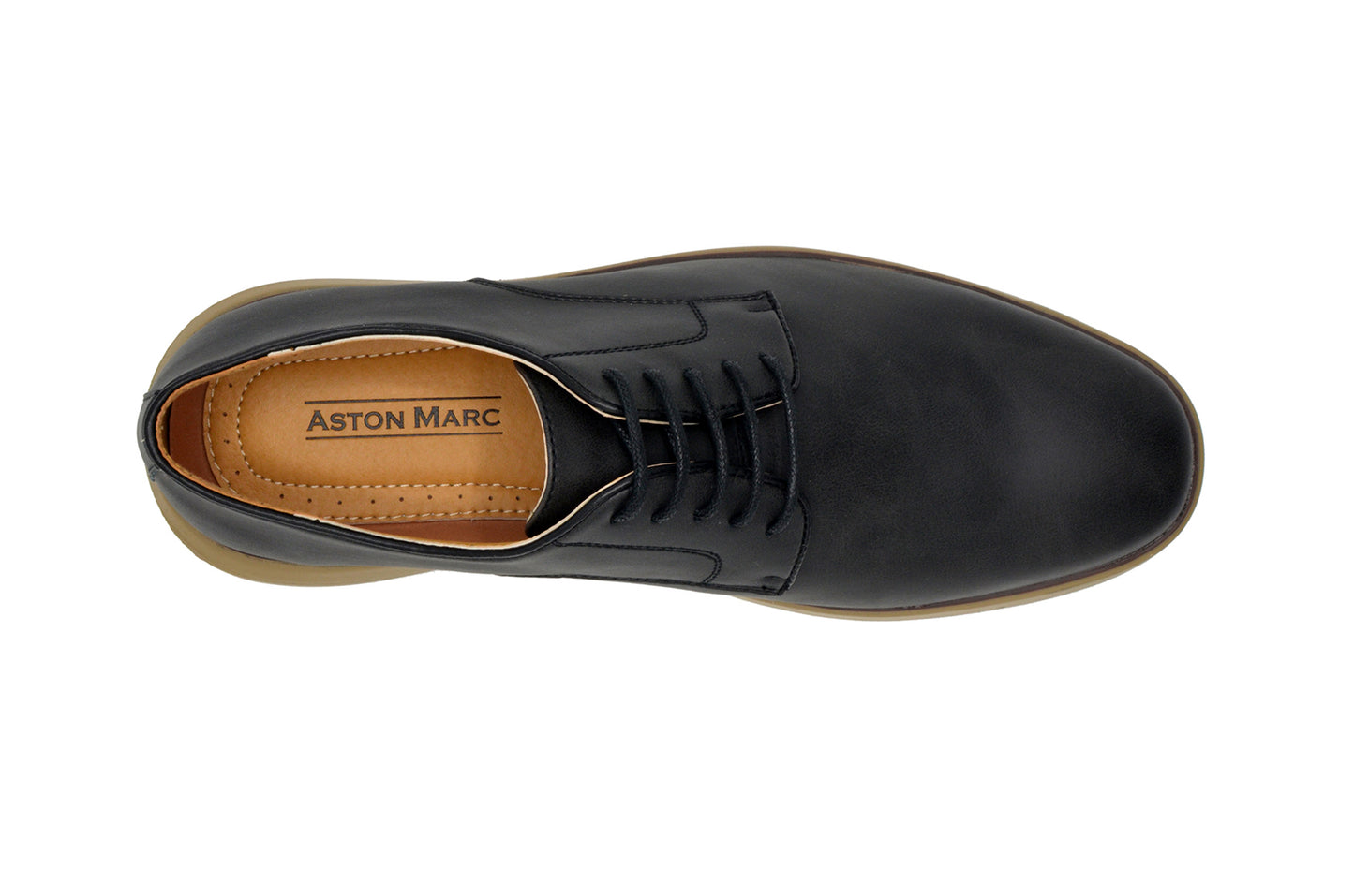 Durant Gum Bottom Oxford Shoes - Black