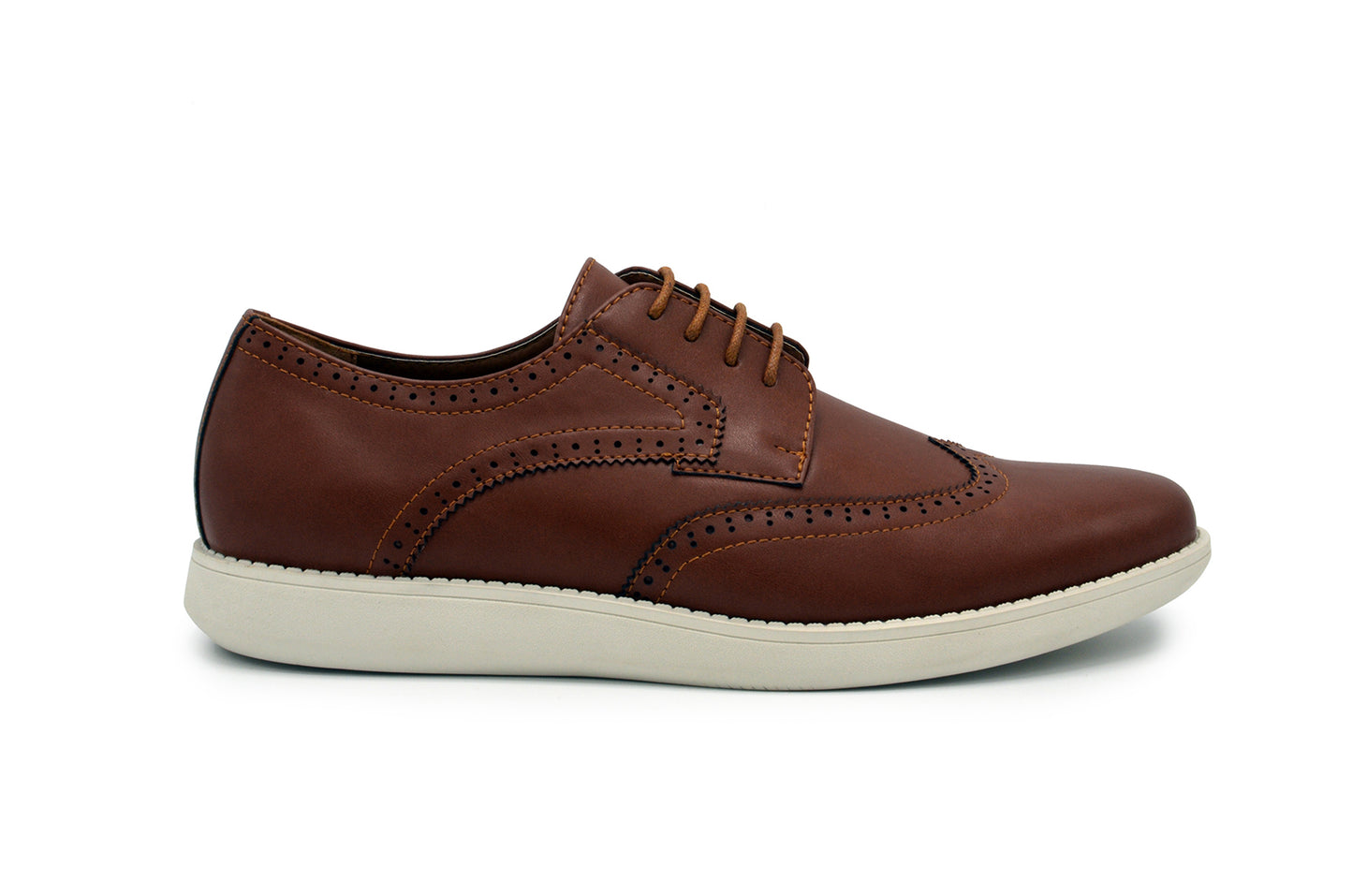 Ardon Wingtip Oxford Shoes - Tan